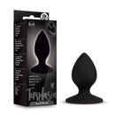 Temptasia Slut Butt Plug Black displayed with packaging, perfect for comfortable anal exploration.