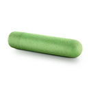 Gaia Eco Bullet Vibrator Green on a white background, showcasing its sleek design and eco-friendly material.