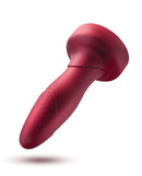 Blush Anal Adventures Matrix Atomic Plug Martian Wine, a red anal toy with a tapered tip and wide base for secure use.