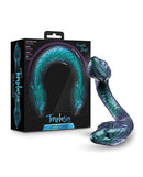 Blush Temptasia Twin Python Double Headed Snake Dildo with posable shaft and fantasy-inspired design.