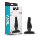 ANAL ADVENTURES BASIC ANAL PLUG - MEDIUM - BLACK-0