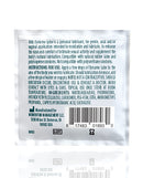 Dynamo Lube Water Based Formula Foil personal lubricant packet with usage instructions and ingredient list.