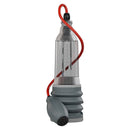 Bathmate HydroXtreme 8 Penis Pump Crystal Clear with clear body and red hose for optimal pumping performance.
