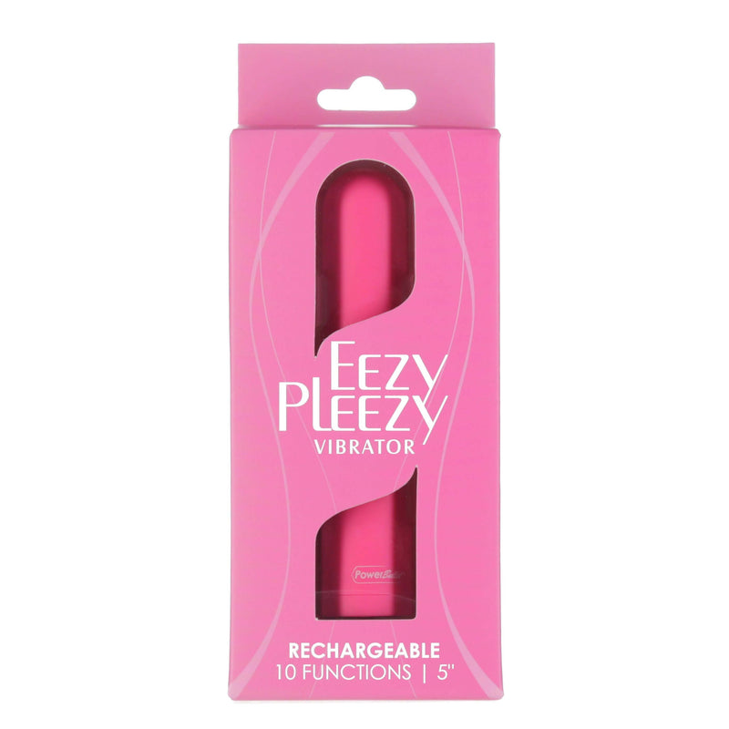 POWERBULLET EEZY PLEEZY 5 IN VIBE RECHARGEABLE PINK-4