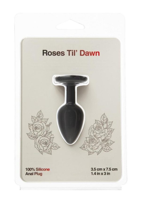ROSES TIL DAWN SILICONE ANAL PLUG SMALL-0