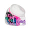 Fishbowl display of 24 compact, colorful 3-speed mini bullet vibrators for sale.