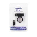 POWER BULLET COSMIC COCK RING W/ BULLET BLACK-0