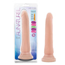 Au Naturel Mr Slim Dildo Vanilla in packaging, showcasing its realistic design and slim profile by Blush Novelties.