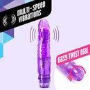 Naturally Yours The Little One Purple Vibrator with Multi-Speed Vibrations and Easy Twist Dial for Customizable Pleasure