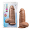AU NATUREL CHUB 10IN DILDO MOCHA-0