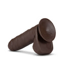 Loverboy Pierre The Chef Chocolate Brown Dildo, realistic pleasure toy from Blush Novelties for comfort and versatility.