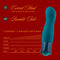Curved G-Spot vibrator with 5 speeds and unique rhythms for enhanced stimulation.