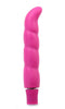 Luxe Purity G Pink Vibrator by Blush Novelties featuring a seductive shape and smooth satin finish for G-spot stimulation and 10 vibration modes.