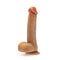 DR SKIN SILICONE DR PHILLIPS 8.5IN THRUSTING DILDO TAN-8