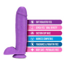 NEO 10IN DUAL DENSITY DILDO NEON PURPLE-0
