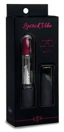 Lipstick Vibe Discreet Massager in sleek packaging designed for portable pleasure and discreet stimulation.