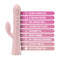 Blush Jaymie Pink Rabbit Vibrator with 10 vibrating functions and dual stimulation points for G-Spot and Clitoral pleasure