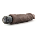 Au Naturel Home Wrecker Brown Dildo showing realistic design and built-in vibration for enhanced experience.