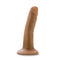 DR SKIN SILICONE DR LUCAS 5IN DILDO MOCHA-1