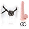 SX For You Beginner's Harness Kit with 7-Inch Realistic Dildo and adjustable strap-on system by Blush Novelties
