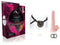 SX For You Beginner's Harness Kit with 7-Inch Realistic Dildo and adjustable strap-on harness system by Blush Novelties.