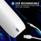 M For Men Robo-Bator White - USB Rechargeable Male Masturbator with 60 Minutes of Run Time per Charge