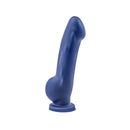 Avant D8 Ergo Indigo Dildo - Artisanal Blue Silicone Pleasure Product from Blush Novelties