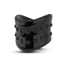 Stay Hard Beef Ball Stretcher Snug X Long Black designed for comfort and sensation enhancement.