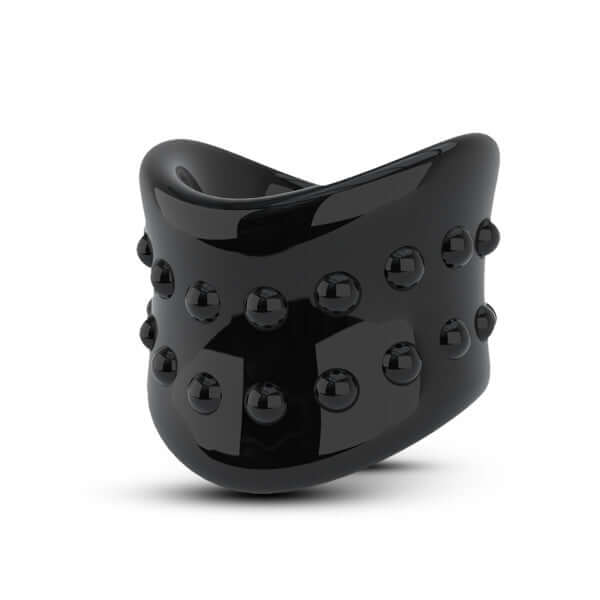 STAY HARD BEEF BALL STRETCHER SNUG X LONG 1.5IN DIAMETER BLACK-1