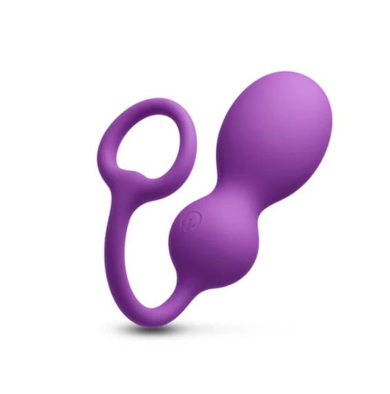 Techno Bop App Compatible Vibrator Purple, a luxurious silicone pleasure tool for intimate self-care.