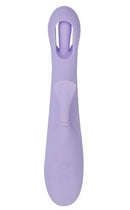 Maia Charli Purple Tapper & Flapper Vibe Purple, a premium dual-stimulation device in lavender, showcasing ergonomic design.
