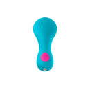Femme Funn Solia Bullet Flat Tipped Vibrator Turquoise with a sleek design for versatile stimulation.