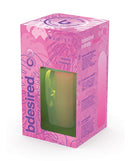 Bdesired Infinite Deluxe LE Flamingo Vibrator Pink in vibrant packaging showcasing its features.