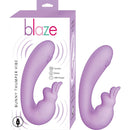 Blaze Bunny Thumper Vibe Lavender dual stimulator with bunny ears and thumper pad, 10 vibration functions, USB rechargeable