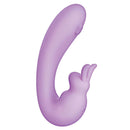 Blaze Bunny Thumper Vibe Lavender dual stimulator vibrator with thumper pad and bunny ears, USB rechargeable, 10 vibrating functions