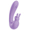 Blaze Bunny Thumper Vibe Lavender Dual Stimulator with Thumper Pad & Bunny Ears - USB rechargeable, 10 vibrating functions