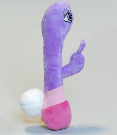 SCRUFFY BUNNY VANDERPUMP DOG TOY-2