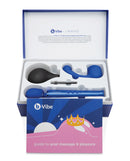 b-Vibe 10 Piece Anal Massage and Education Set including tools and guide for anal pleasure and comfort.