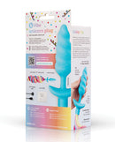 b-Vibe Unicorn Tail Vibrating Butt Plug Special Edition packaging with unicorn plug and features highlighted.