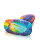 b-Vibe Peace and Love Tie-Dye Rimming Plug Special Edition with vibrant tie-dye colors and unique design.