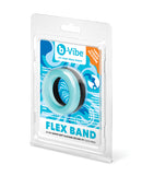 b-Vibe Flex Band 30 mm Super Soft Silicone Cock Ring in packaging showcasing its snug fit and high-quality silicone material.
