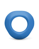 b-Vibe Flex Ring Delta Super Soft Silicone Cock Ring Blue made from ultra-soft liquid silicone.