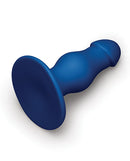 b-Vibe Gape 8.25 Inch Bulbous XXL Dildo with Suction Cup in blue, showcasing its bulbous tip and smooth shaft design.
