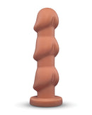 b-Vibe Headz 10.5 Inch Multi-Bulb XXL Dildo with Flared Base showcasing the distinct multi-bulb design.