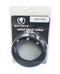 Spartacus Word Band Collar in packaging, labeled "Bad Girl", BDSM leather accessory.