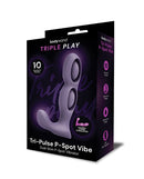 Bodywand Tri-Pulse P-Spot Vibe packaging featuring ergonomic dual-stimulation design and 10 vibration modes.
