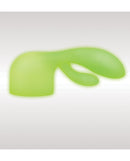 XGen Bodywand Rabbit Attachment Glow in the Dark, silicone rabbit massager for dual stimulation