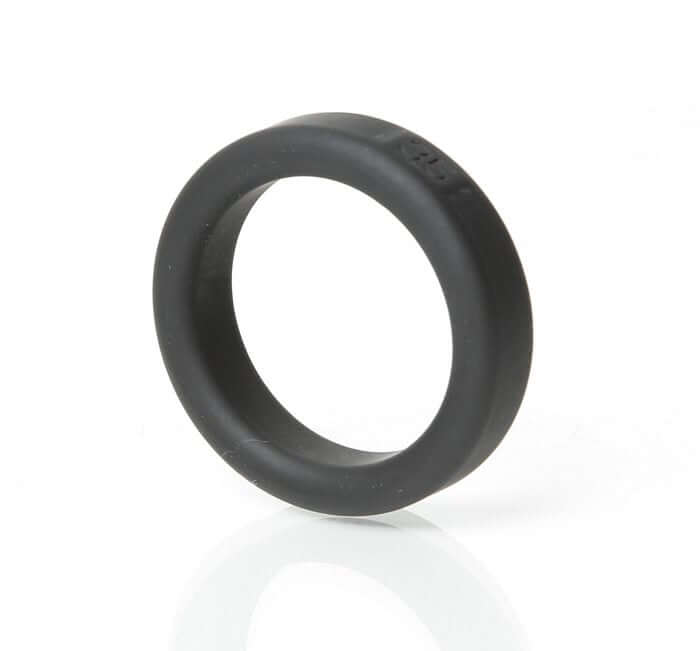Boneyard Silicone Ring 35mm Black - Durable, Stretchable, Medical Grade, Man Toy, Comfort Fit