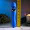 Selopa Blue Belle Double-Ended Vibrator with Ruler for Size Comparison