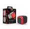 M For Men SlamBox Red with 7 powerful stroking modes, 360° rotation, and USB rechargeable in packaging and displayed separately.